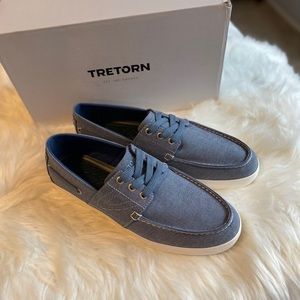 *NEW* TRETORN Motto Boat Shoe Blue Denim